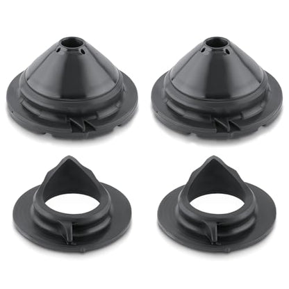 AUTOKAY 2 Set Rear Upper Lower Coil Spring Insulator for Honda Civic 06-11