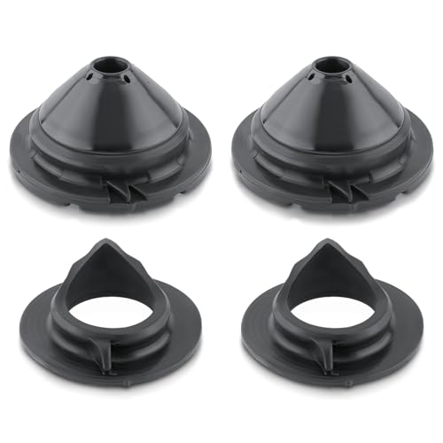 AUTOKAY 2 Set Rear Upper Lower Coil Spring Insulator for Honda Civic 06-11