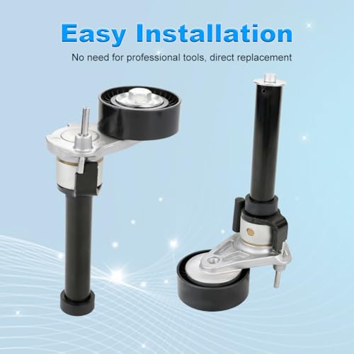 Belt Tensioner Assembly with Pulley Compatible with Audi A3 Q3 TT - size: 06J903133A