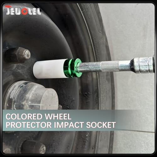 22mm 1/2"Drive Wheel Protector Impact Socket, Lug Nut Impact Socket - size: 22MM