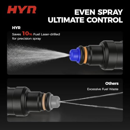 HYR Set of 8 Fuel Injectors for 4.6L 5.0L 5.4L 5.8L Ford Mercury Lincoln