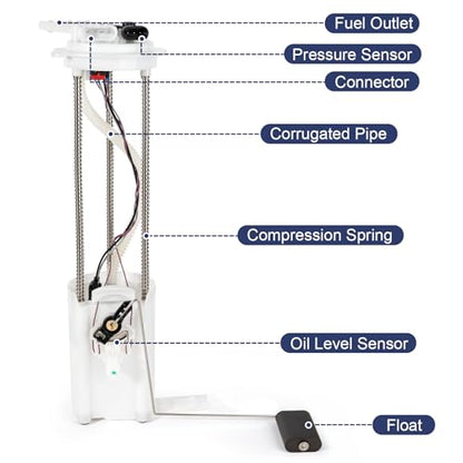 Fuel Pump for 1999-2004 Chevy Silverado 1500 4.3L 4.8L 5.3L Gas