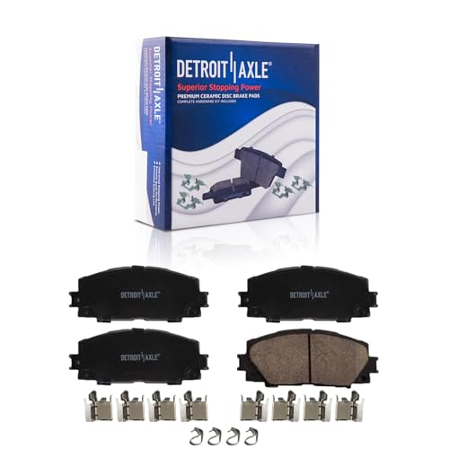 Detroit Axle - Front Brake Kit for 2020-2022 Toyota Corolla - size: 6PR42441/kit