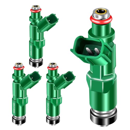 4Pcs Fuel Injectors 23250-21020 FJ343 Injector Compatible with Toyota Prius 2001-2009 Echo 2000-2005 Scion XA XB 2004 2005 2006 1.5L L4 Replaces 23209-21020 842-12234 Set of 4