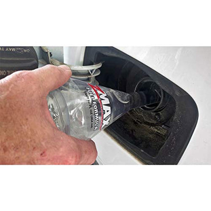 zMAX 51-112 - Fuel Formula - Easy to Use - Fuel Treatment Reduces Carbon Build-Up & Lubricates Metal - Extends Life of Car or Truck - Runs Efficiently Improving Gas or Diesel Mileage - 12 oz. Single - size: Fuel - Single