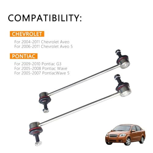 K80502 Stabilizer Bar Link Front For Chevrolet Aveo For Pontiac G3 For Daewoo Nubira OE 15240092, 95994977, 96275798, 96391875 - size: 830845
