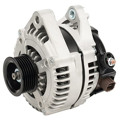 Alternator,Automotive Replacement Alternator Fit for ES330/RX330 04-06 3.3L,Camry 04-06 3.0L,Highlander 04-07 3.3L,Solara 04-08 3.3L,Auto Replace 11033, 2706020310, 270600A140 - style: 11033N