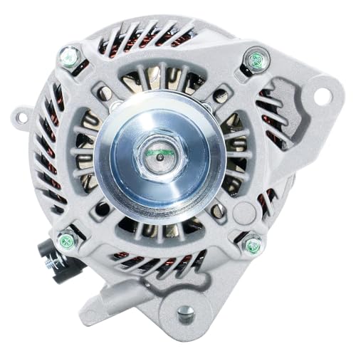 BDELI Alternator 11176N fit for 1.8L L4 2006-2011 Honda Civic, 80A 12V - size: 11176N