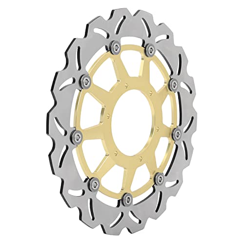 Front Rear Brake Disc Rotors Pads Kit for Honda CBR1000RR 2006 2007 - color: Gold, size: CBR1000RR 2006 2007