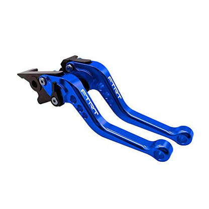 Adjustable Short Brake Clutch Levers Compatible with YZF R6 2005 2006 2007 2008 2009 2010 2011 2012 2013 2014 2015 2016, YZF R1 2004-2008 Blue - color: Blue, size: YZF R1 2004-2008, YZF R6 2005-2016