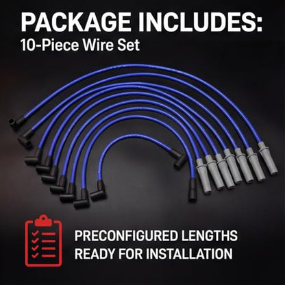 Spark Plug Wire Set 110040 Set of 10