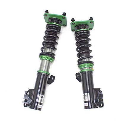 Rev9 R9-HS2-105 Hyper-Street II Coilover Suspension Lowering Kit, Mono-Tube Shock w/ 32 Click Rebound Setting, Full Length Adjustable, compatible with Mazda Protege (BJ) 1999-03