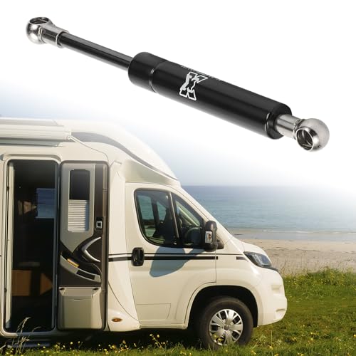 X AUTOHAUX 1 Pc 8inch 22Lbs/100N Black Lift Supports Struts Shocks - color: Black, size: 22lb