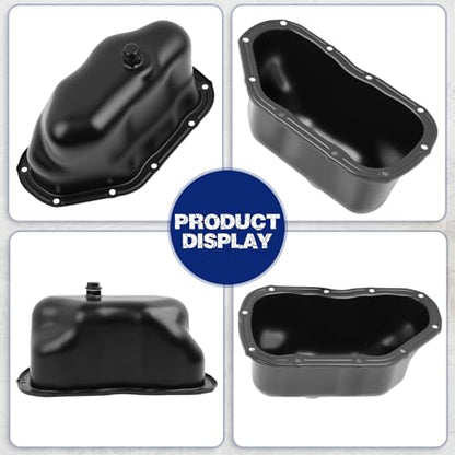 Transmission Oil Pan with Drain Plug, Fit for Suzuki Vitara 2004 V6 2.5L, Grand Vitara 1999-2005 V6 2.5L, Grand Vitara 2001 V6 2.7L, XL-7 2002-2006 V6 2.7L, OE 264550, SZP01A, 1152085F10 - size: 264-550