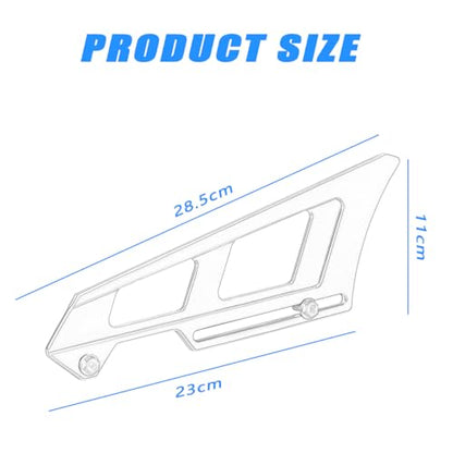 Rear Chain Guard Cover Compatible with KLR 650 ADV Adventure KLR650 2022-2026, XR250L XR650L CRF450RL CRF450L CRF300L CRF250L /Rally,DR650 DRZ400SM DRZ400/E DRZ400S (Green) - color: 247 green