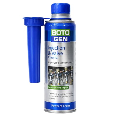 Injection and VALVES Cleaner, Removes troublesome deposits from Injection nozzles and Intake valves. - Protects the Entire Fuel System Against Rust -300 ml, 10.14 Fl Oz