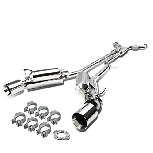 Auto Dynasty 4.5" Clamp-On Catback Exhaust Tip System For 09-19 Nissan 370Z