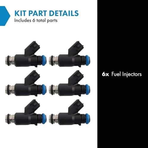 TRQ Fuel Injector Set - style: FIA58812