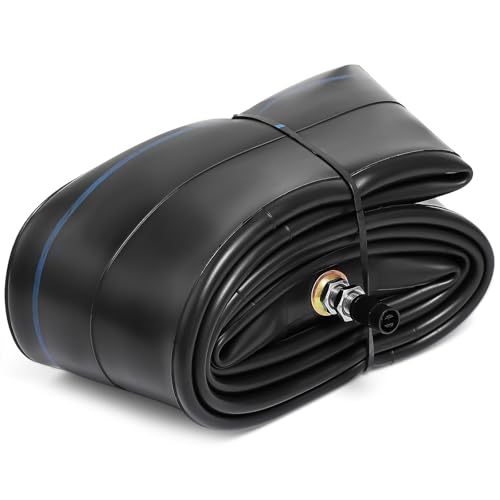 2-PCS 3.25/3.50-16(90/100-16) TR4 Straight Valve Stem Heavy Duty Butyl Rubber Dirt Bike Motorcycle Replacement Inner Tubes Compatible with Mini Pit Bikes, Off-Road Motorcycles Front/Rear Tire Tubes