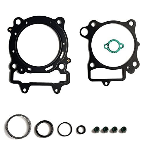 Full Engine Rebuild Gasket Kit, Compatible with Kawasaki KFX 450R, Top End Cylinder Head and Conversion Sealing Set
