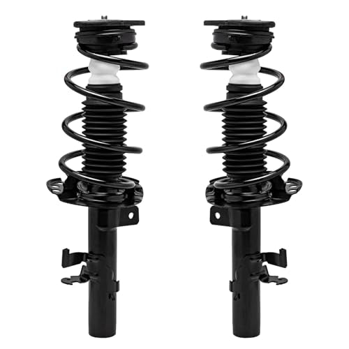 Detroit Axle - Front Strut w/Coil Springs Sway Bar Links for 13-18 Focus - size: 4QS47484/ sway kit