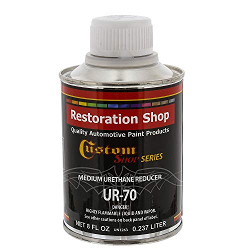 Restoration Shop UR70 Medium Urethane Reducer, 8 Ounce, Mid Temperature - style: Medium - Half Pint