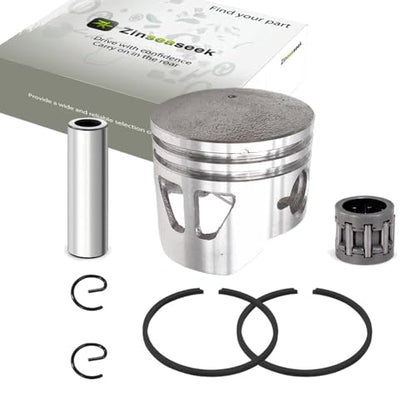 40mm 44mm Cylinder Assembly Piston Assembly for 43cc 47cc 49cc 2 Stroke Engine with Cylinder Piston Ring Circlip Gasket Piston Pin Needle Bearing Spark Plug (44mm-6A, Piston) - color: 44mm-6A, size: Piston