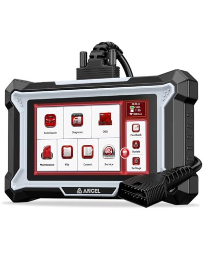 ANCEL DS100 OBD2 Scanner, 4-System Diagnostic Tool with 10 Services - style: DS100