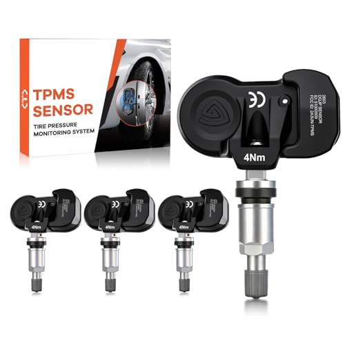 TPMS Sensor Tire Pressure Sensors Fit for Jeep/Dodge/Chrysler 4 PCS