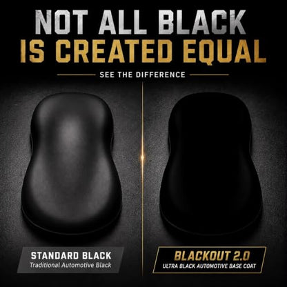 LiME LiNE Blackout 2.0 Automotive Black Basecoat + Reducer - Pint Kit