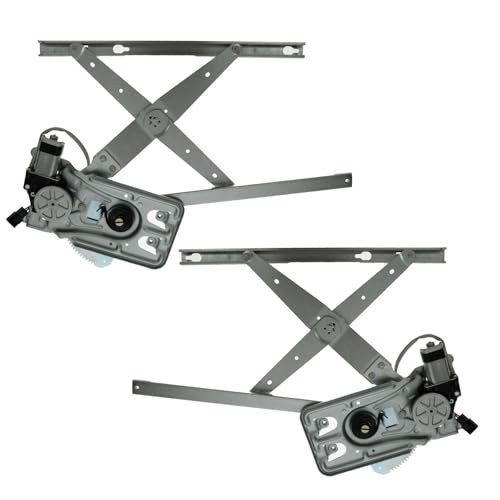 TRQ Front Power Power Window Regulator & Motor Assembly Set - style: WRA50372