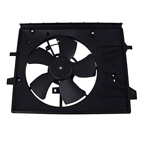 PartsFlow Engine Radiator Cooling Fan Assembly For 2006-2015 Mazda MX5 Miata 2.0L 4 Cyl LFG115025F - color: For Mazda MX5
