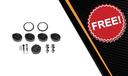 Exhaust Muffler and Tail Pipe System Kit Compatible with Toyota FJ Cruiser 2007-2014 4.0L | Stainless Steel | Northeastern Exhaust | Includes Gaskets, Hangers and Bolt Kit | Direct-Fit Replacement