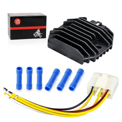6 Pin Regulator Rectifier & Plug for Kawasaki Lakota KLF300 Bayou300 KEF300