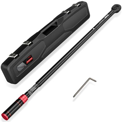 VANPO 1-inch Drive Click Torque Wrench, 200-1200 Ft-Lb,for Trucks - size: 1-Inch (200-1200 Ft-Lb / 271-1626 Nm)