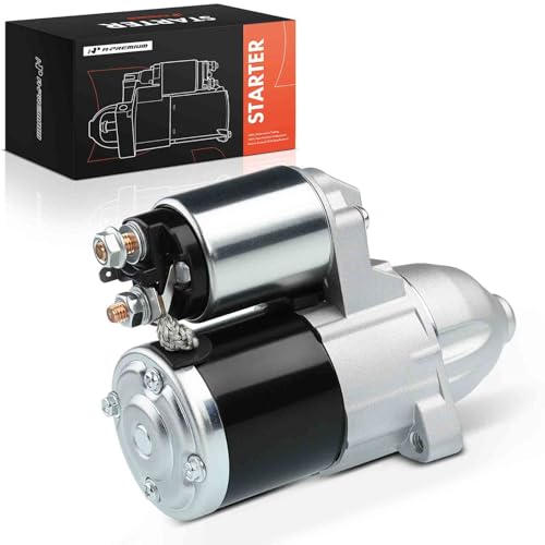 A-Premium Starter Motor, 12V 1.2KW 8 Teeth Clockwise