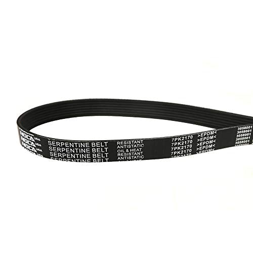 MOCA 7PK2170 Serpentine Belt 06-11 for Honda Civic DX Coupe 2-Door 1.8L - size: 7PK2170