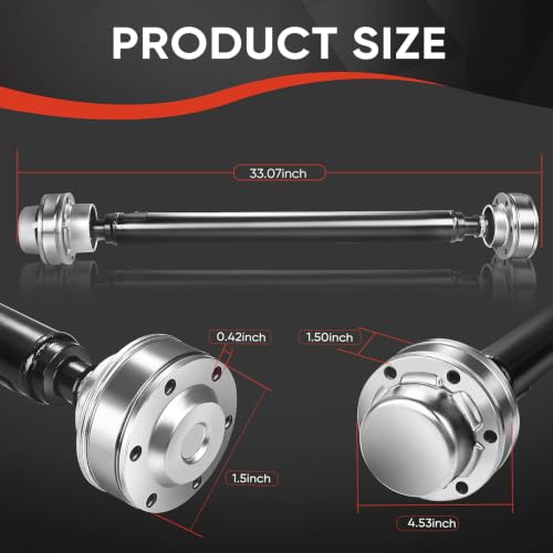938-082 Drive Shaft - Front Driveshaft Propeller Drive Shaft Assembly Compatible with 2007-2014 Expedition，2009-2014 F-150，2007-2014 Navigator - color: 938-082