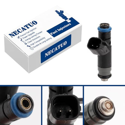 FJ483 Fuel Injector 1PC Compatible with Chrysler Dodge 2.0L 2.4L - color: Set of 1, size: FJ483