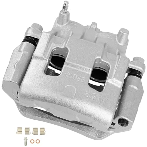 cciyu Front Right Disc Brake Caliper Assembly With Bracket 18B5027AS - size: Front Right[18B5027AS]