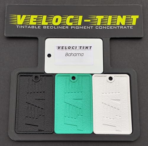 VelociTint Bedliner Pigment Concentrate 2oz Pouch for 2K Urethane Tintable Bed Liner 200+ Colors Available (Bahama) - color: Bahama