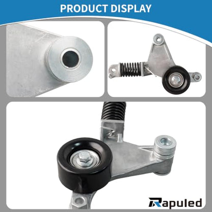 38453 Engine Belt Tensioner Serpentine Belt Drive Kit - size: 90K-38453A