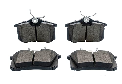 Ceramic Rear Brake Pads Replacement For VW Jetta Beetle Passat Audi A3 A4 Quattro V6 - D340 - style: D340