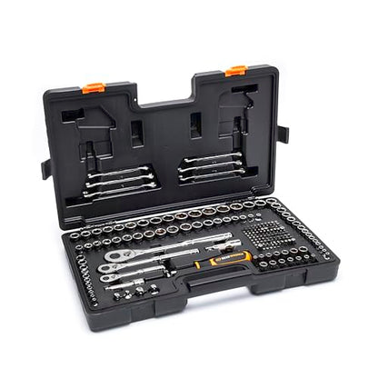 GEARWRENCH 202 Piece 72T 6 Point SAE/mm Mechanics Tool Set | GW72MLCBMTS - style: 202 Piece