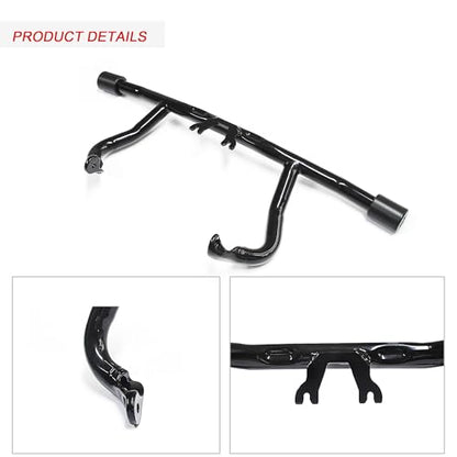 MZS Motorcycle Engine Guard Flat Out Crash Bar for HD Touring 2014-2026 - size: Touring 2014-2026