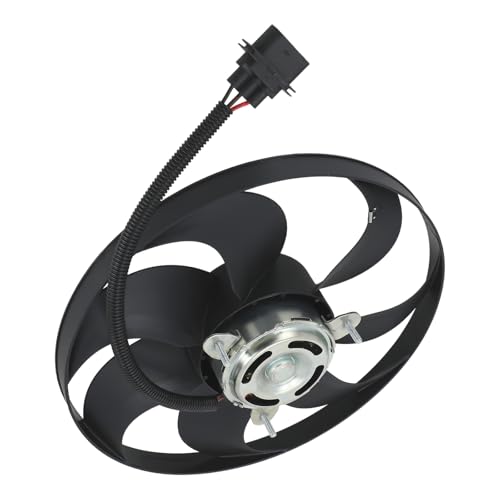 maXpeedingrods 345 MM Radiator Cooling Fan Driver Side for Volkswagen Beetle 1999-2006, 6QD959455 1C0959455 6N0959455L - size: 1C0959455