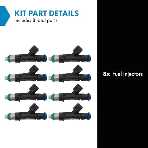 TRQ Fuel Injector Set - style: FIA58802