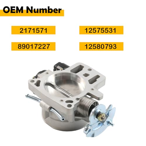 12575531 2171571 89017227 12580793 Throttle Body Compatible with Chevy Express 1500 2500 3500 2003-2006 Compatible with GMC Savana 2500 2003-2005