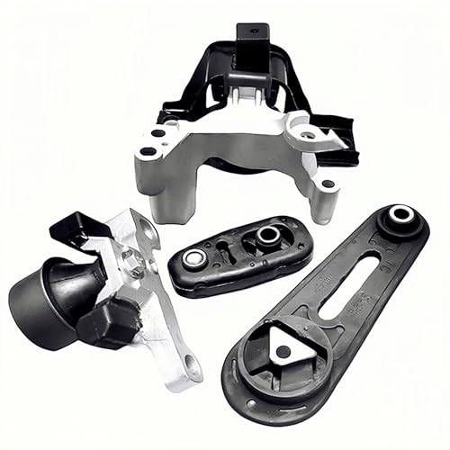 Yllhaoyuan Complete Engine Mount Set of 4 Compatible with - size: 2007-2012 Nissan sentra 2.0L