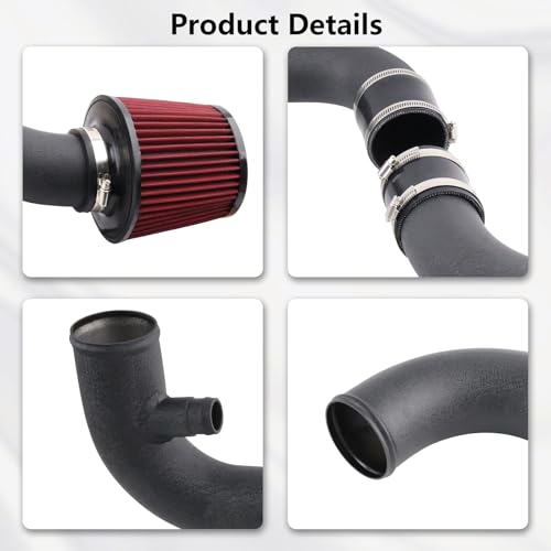 Cold Air Intake Kit for VW MK6 Golf GTI with Gen2 EA888 2.0T